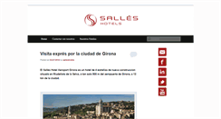 Desktop Screenshot of blog.salleshotels.com